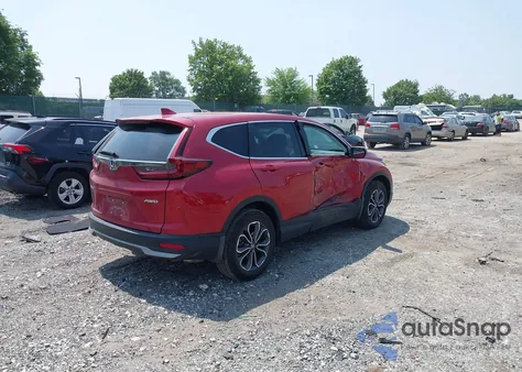 2022 Honda Cr-V Awd Ex из США, поврежденный, VIN 2HKRW2H51NH671396